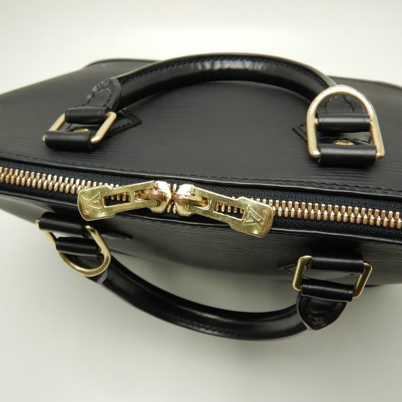 Louis Vuitton Epi Alma Handbag Noir Black - Picture 7 of 8
